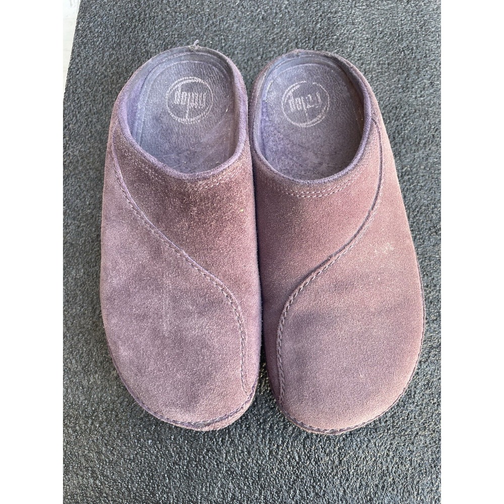 Women's Mule Clog by FitFlop - Amethyst - size 5.5/6